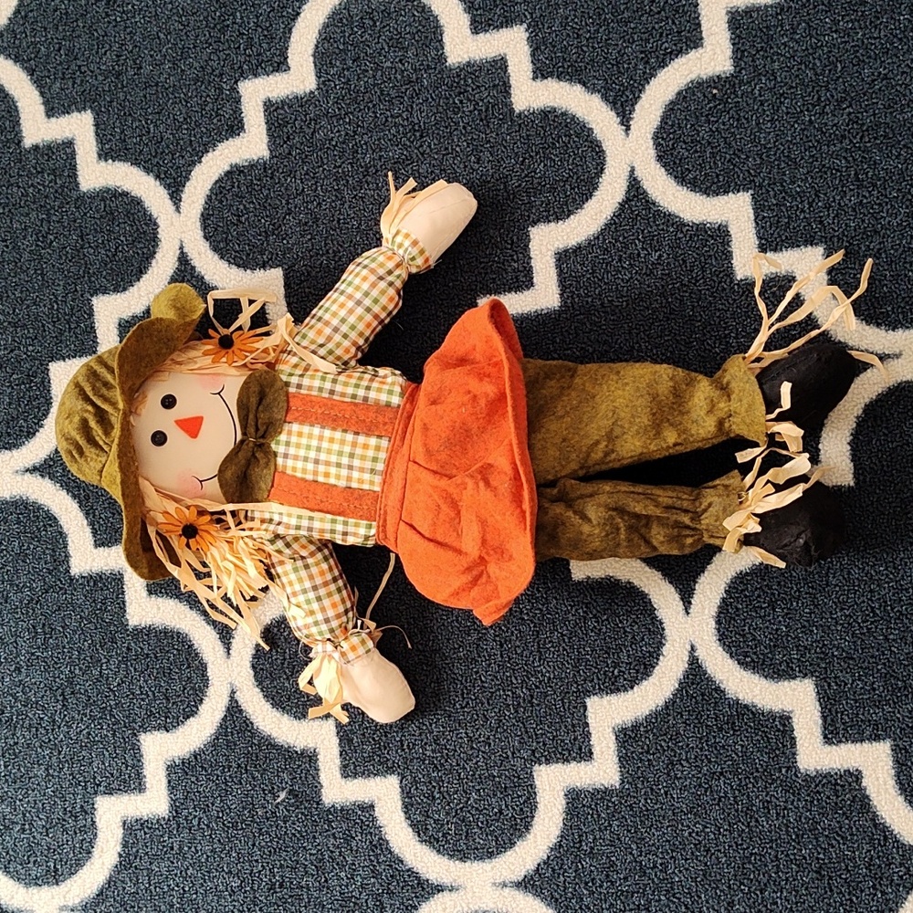 Celebrate! Harvest Sitting Scarecrow - NWT